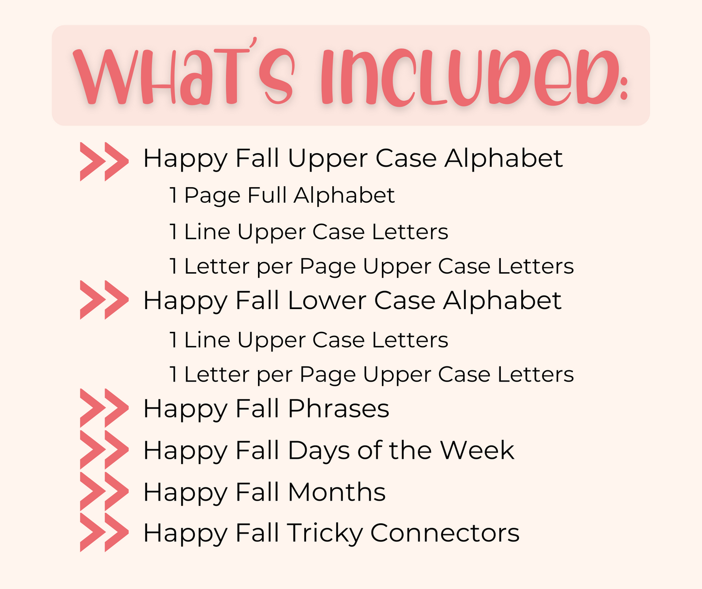 Happy Fall Hand Lettering Bundle
