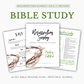 Resurrection S.A.L.T. Method Bible Study Printable Journal