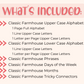 Classic Farmhouse: Hand Lettering Bundle