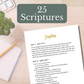 Advent S.A.L.T. Method Bible Study Printable Journal