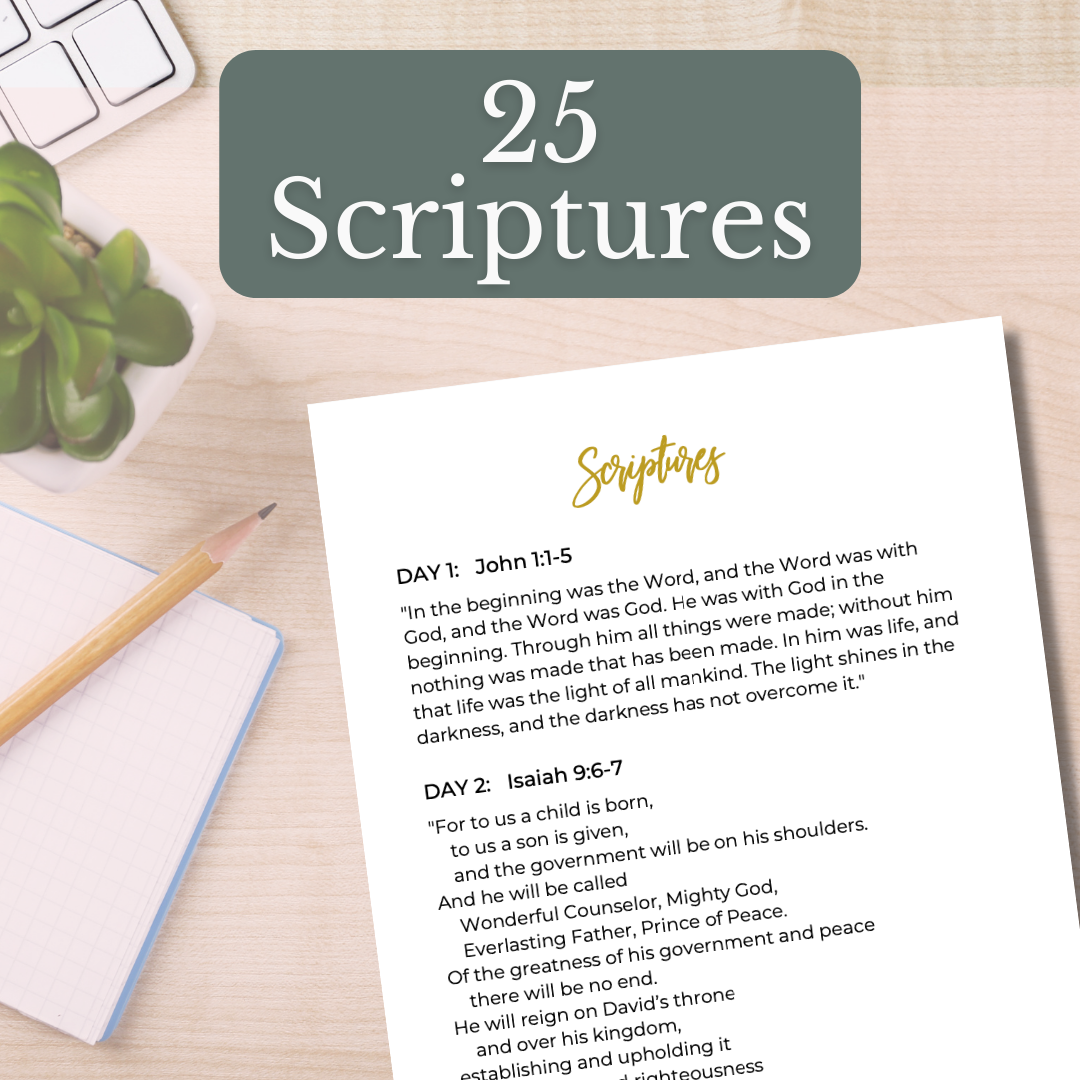 Advent S.A.L.T. Method Bible Study Printable Journal