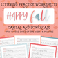 Happy Fall Hand Lettering Bundle